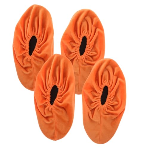 NAMOARLY Bowling Sports Accessory 2 Pack of Indoor Shoe Covers for Adults Warm Comfortable Non-Slip Bowling Shoe Protectors