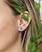 Bottled Up Designs Handmade Stud Earrings, Recycled Vintage Bottles, Sterling Silver, Eco Friendly, Made in USA, Birthday Gifts, Mothers Day, Women, Anniversary (Purple Medicine Bottle)