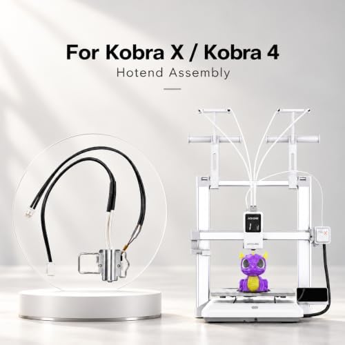 Heating Assembly Kit for Kobra4/Kobra X Hot End Heating Component with Heater Cartridge, Thermistor Temperature Sensor & Heat-Insulating Clip 3D Printer Accessories — 사진 6