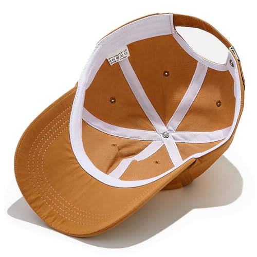 Image of Waterproof Baseball Cap Breathable UPF50+ Caps for Men Women Outdoor Sport Adjustable Rain Quick Dry Hat