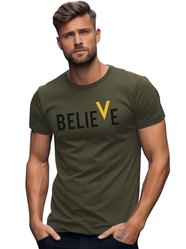 Image of ADRO Men Cotton Regular Printed Tshirt