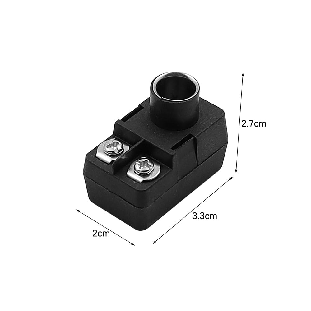 Alnicov Antena wewnętrzna FM Antena przewodowa T-Cable Antena i adapter transformatora 75 omów F dla ulepszonego odbioru stereo FM