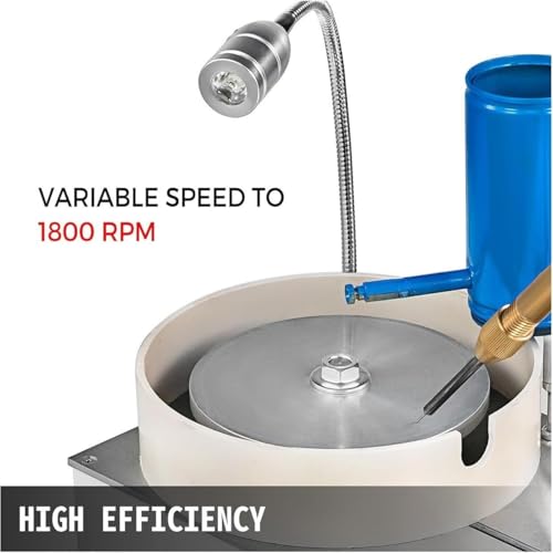 Máquina de lapidação de pedras preciosas de 120 W, máquina de polimento de pedras preciosas, polidor