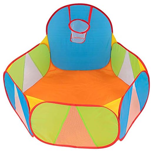 NUBUNI Piscina de Bolas : Piscina Infantil : Piscina Bolas para Parque Infantil : Piscina Bolas Bebe : Parque de Bolas : Mini Canasta Baloncesto Habitación A