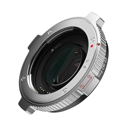 �J���������Y�A�_�v�^�A �݊���������܂� Nikon EF/EF-S �����Y�� 4/3 �J���� EF-M2 Pro �����Y�}�E���g�A�_�v�^�[ AutoFocus 0.71x Reducer Speed Booster �ɑΉ� �A�̖�O���P����