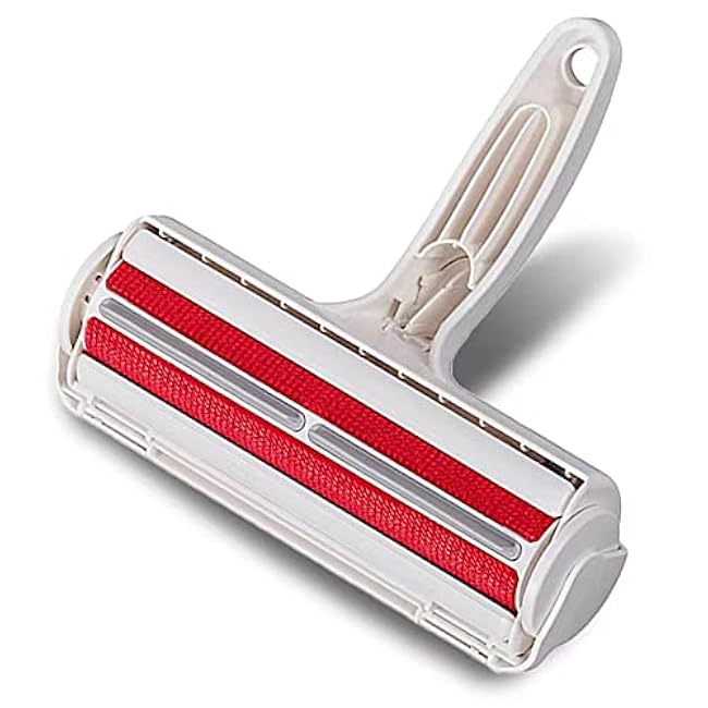 Pet Hair Remover - Lint Roller for Pet Hair - Cat and Dog Hair Remover for Couch, Furniture, Carpet, Car Seat, Reusable Pet Hair Roller W/Self-Cleaning Base - Upgraded Animal Fur Removal Tool-Pueuqdwl