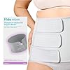 Frida Mom Faja para vientre, esenciales posparto para recuperación natural y de cesárea, envoltura de compresión ajustable, soporte para después del parto, banda abdominal, 9 pulgadas de alto