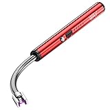 Breite Anwendungen:Für tiefen Kerzenbecher ist dieses Stabfeuerzeug besonders praktisch.Im Outdoor kann man es auch als Notfall Anzünder nehmen.