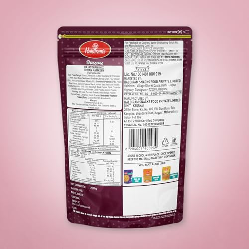 Image of Haldiram's Nagpur Mixture, 150g /200g(Weight may vary) (Pack of 3)