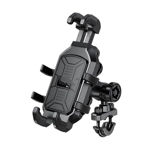Support téléphone moto amortisseur vibrations finition haut de gamme