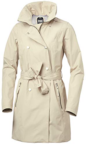 Helly Hansen Women's Welsey II Waterproof Breathable Trench Coat, 771 Heritage Khaki, X-Small
