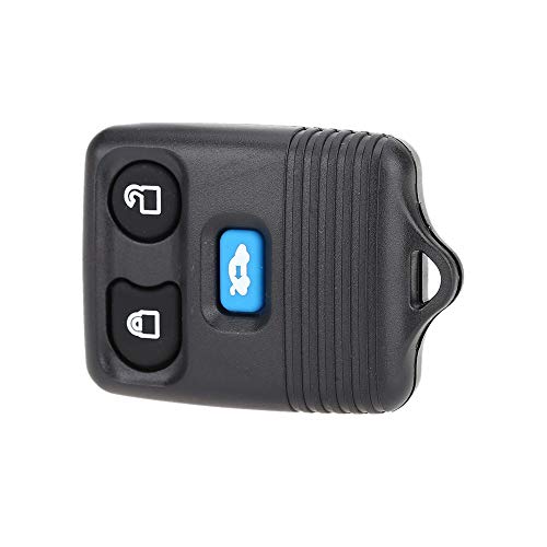 PKA 3 Buttons Remote Key Replacement 433MHz For Ford Transit MK6 2000-2006 Connect 2000-2007 Black CN -