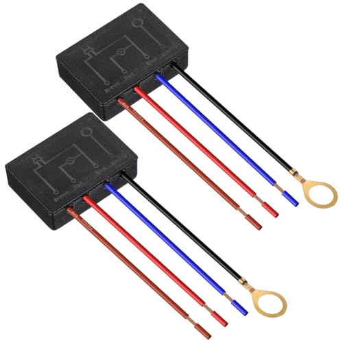 DOITOOL module variateur tactile : 2 pièces d'interrupteur tactile pour lampe de table - Variateur de lumière à 4 voies - Interrupteur tactile de contrôle...