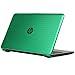 mCover iPearl Hard Shell Case for 15.6" HP 15-ayXXX (15-ay000 to15-ay099) Series/HP 15-baXXX Series (NOT Fitting 15" Pavilion or Envy laptops) Notebook PC (Green)