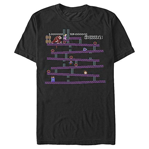 Nintendo Kong Screen T-Shirt Black - image 1