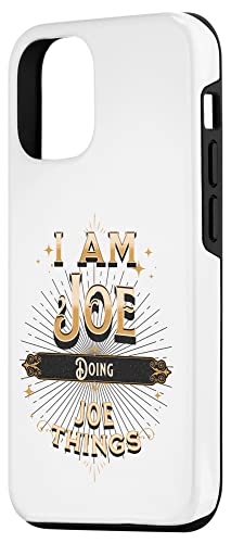 Iphone 12/12 Pro I Am Joe Doing Joe Things Funny Celebration Case #TOP1