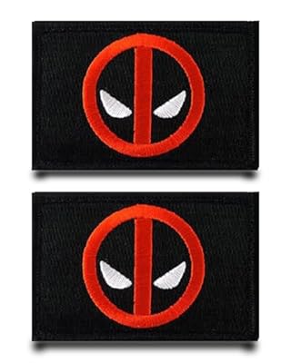 2 Piezas Parche Bandera Compatible Con Símbolo Del Camarero Muerto Parche Bordado Removible Parche Anillo Gancho Táctico Insignia Aplicación para Ropa Bolsos Mochilas Chaleco Arnés Exterior Chaqueta | Ya disponible en tu tienda friki favorita! En mundofriki.es!