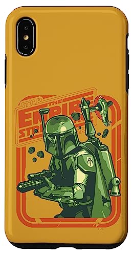 Coque iPhone XS Max Star Wars Boba Fett et protection anti-choc moderne