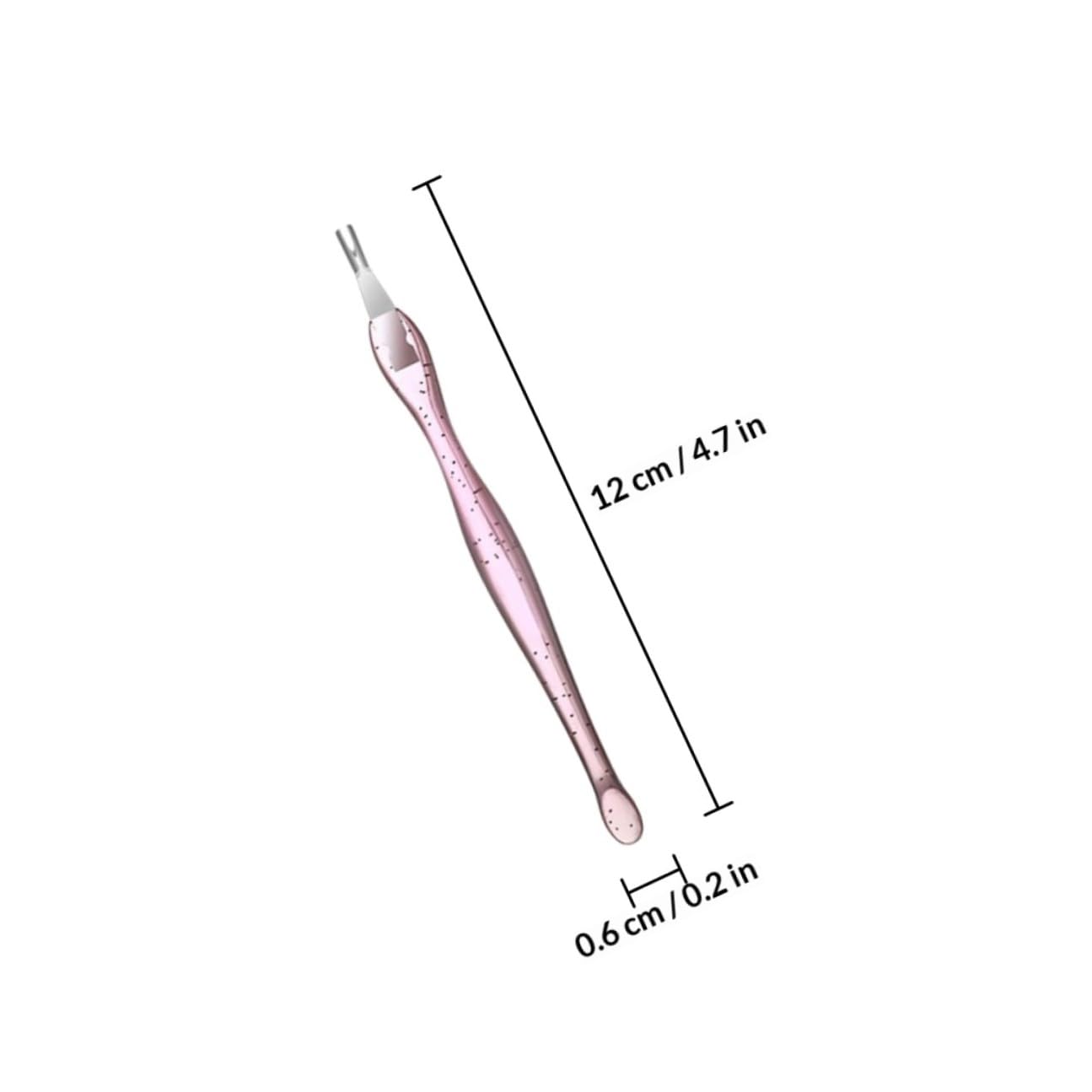 HOMSFOU 10pcs Manicure Tools Dead Skin Pushers Cuticle Removers Nail Dead Skin Forks Kit Portable Pedicure Nail Care for Professional Home Use