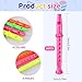 Etmact 12 Pack 5.5 Inches Plastic Recorders for Kids, Mixed Color Flute Musical Instrument Toy for Party Favors, Classroom Music Education, Gift for Children