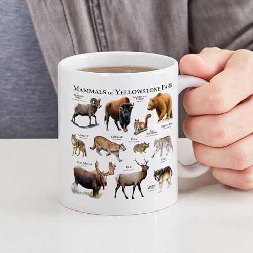 Taza Café Cerámica 11 oz Mamíferos Yellowstone miniatura 4
