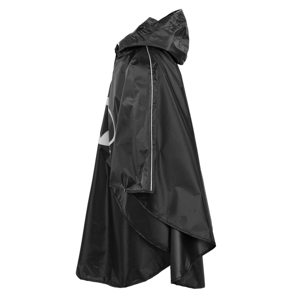 Baagl Regenponcho für Männer – Wasserdichtes Regencape mit Kapuze & reflektierenden Elementen – Regenmantel für Herren – Ideal auch für Fahrrad & Outdoor