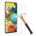 Produktbild Carantee 2 Stück Panzerglas Schutzfolie kompatibel mit Samsung Galaxy A51, 9H Härte Schutzglas, Anti-Fingerabdruck, Anti-Öl, Displayschutzfolie für Samsung Galaxy A51