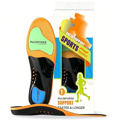 PulseForge Running High Arch Insoles
