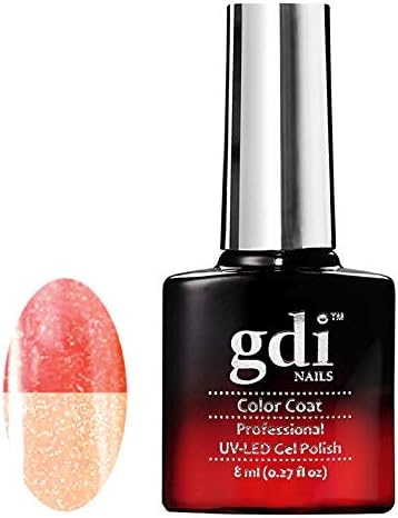 Thermal Changing Colour 'H' Range - Plain Shimmer Diamond Glitter - UV LED Soak Off Gel Nail Polish Varnish - 8ml - ***REQUIRE UV/LED LAMP TO CURE DRY GEL POLISH*** (H18)
