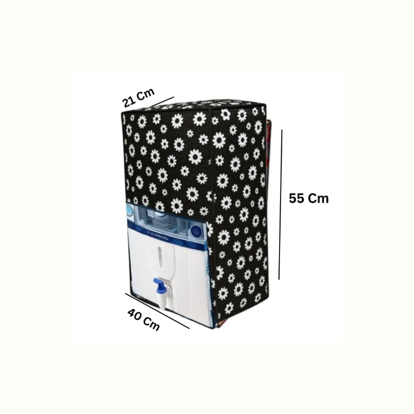 Image of KALRA MAGIC RO Water Purifier Cover (Black) | Waterproof & Dustproof Body Cover for Kent Grand, Pulse & Aqua | Durable Water Filter Protection for Home & Office