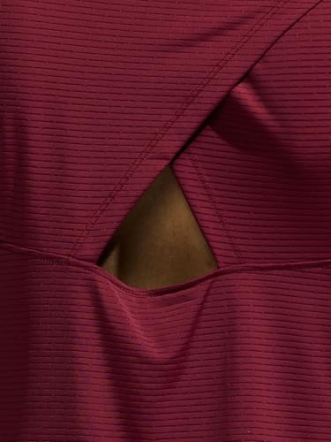 Image of Women's Criss Cross Back Mesh Nylon Top