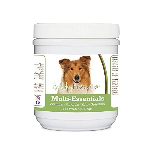 Healthy Breeds Collie Multi-Essentials Powder for Dogs - an Ideal Supplement of Vitamins, Minerals & Antioxidants for Your Dog - 8 oz