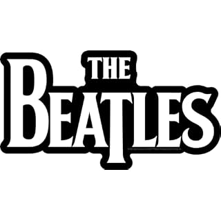 The Beatles Name Logo Sticker - Les Beatles, Paul McCartney, John Lennon, RIngo Starr, George Harrison