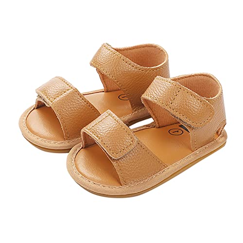 Boys Sandal Size 7 Infant Boys Girls Open Toe Solid Shoes First Walkers Shoes Summer Sandals for Baby Boys