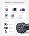 AKNSN 90W USB-C & USB-A Car Charger, 3-Port Fast Charging, PD3.0 & QC3.0, Compatible with iPhone 16/15/14/13 Pro Max, iPad, MacBook, Samsung, Google Pixel, More