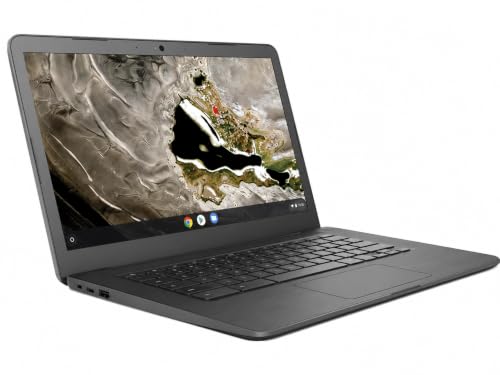 Image of Tech IT 𝗛𝗣model 𝗔𝗠𝗗A6 𝗖𝗛𝗥𝗢𝗠𝗘𝗕𝗢𝗢𝗞Laptop | 8GB RAM - 64GB SSD | 14 inch FHD Display | Ultra Slim Black | A+ Condition (Refab)