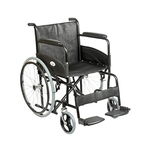 VMS Careline Pneumatic Wheel Folding Wheelchair Select Lite