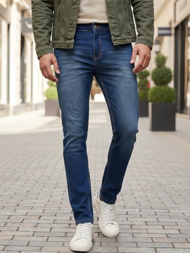 Image of Urbano Fashion Men's Stretch Fit Mid Rise Jeans