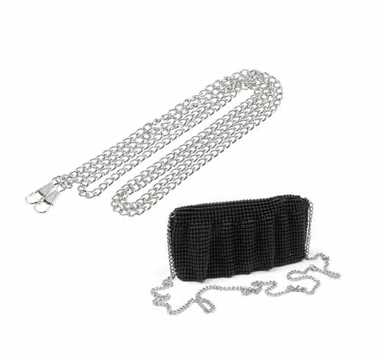 AKMI - Metal Sling Bag Chain Strap, 100 CM - Light weight Chain for small bag/sling bag