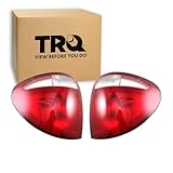 TRQ Driver & Passenger Rear Tail Lights Set Fits 2001-2003 Chrysler Town & Country 2001-2003 Chrysler Voyager 2001-2003 Dodge Caravan 2001-2003 Dodge Grand Caravan
