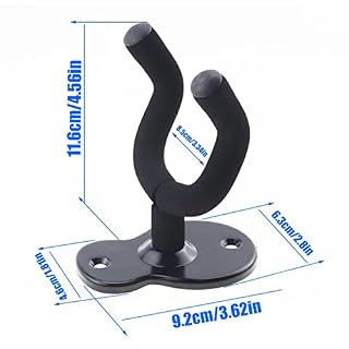 Ksvaye Support Guitare Mural Noir Accroche Guitare Mural Stand Guitare Pied Guitare Support Guitare Electrique Accessoire Guitare Bois Universel pour All Guitares, Basse, Banjo, Avec vis - Les Beatles, Paul McCartney, John Lennon, RIngo Starr, George Harrison Ksvaye Support Guitare Mural Noir Accroche Guitare Mural Stand Guitare Pied Guitare Support Guitare Electrique Accessoire Guitare Bois Universel pour All Guitares, Basse, Banjo, Avec vis – Image 2