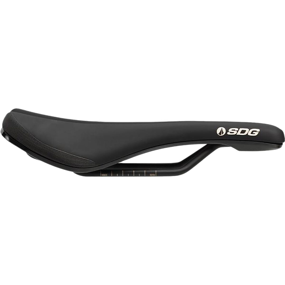 Sdg Components Bel-Air V3 Traditional Steel Saddle Max, Black, One Size