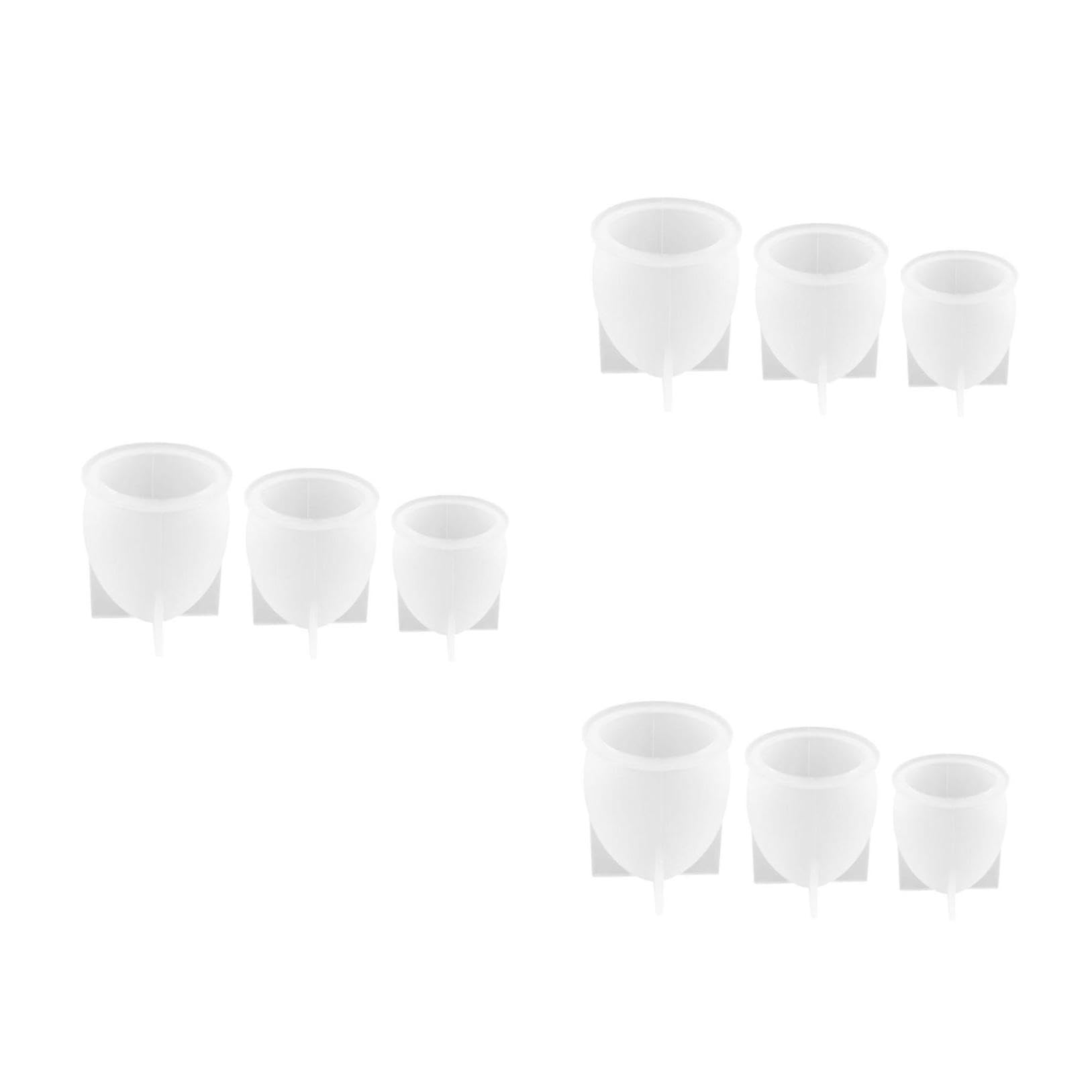 LIFKOME 9pièces Moules Silicone pour Forme De Boule pour Créations Et Artisanat Moules Flexible Et Réutilisables