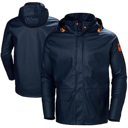 Helly Hansen Gale Men's Rain Jacket, Waterproof, Stretch Fit, Hiking Jacket