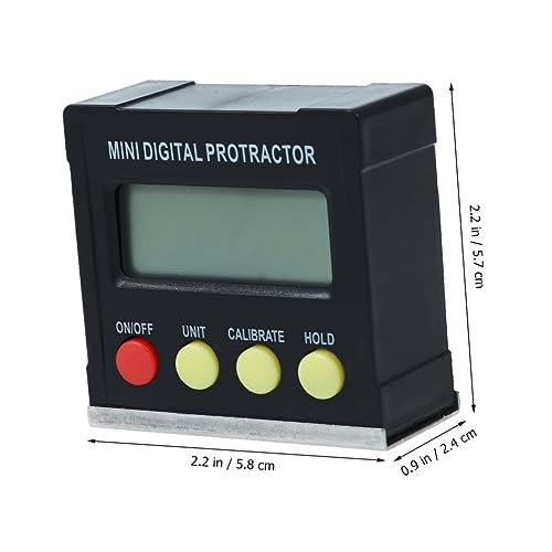 Inclinómetro digital Hemoton 2 piezas 5.8 cm x 5.7 cm miniatura 3