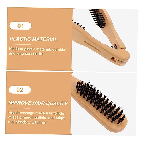 Manual Hair Straightener Comb Hair Straightener Precision Temperature Control miniatura 5