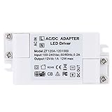 Rojo: plástico. Iruixindi Spiritual LED Constant Current Driver 6W 12W 15W 18W 24W 50W Fuente de alimentación Externa para luz LED