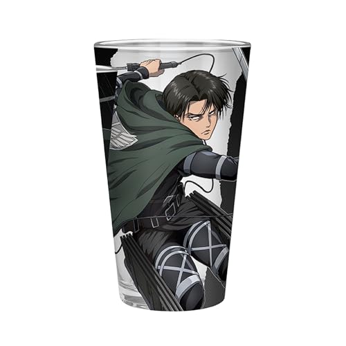 ABYSTYLE – Attack of Titans Glass XXL Levi S4