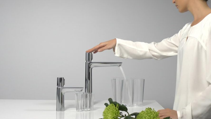 Mitigeur 110 hansgrohe Talis Select E finition chromée haute résistance - 4