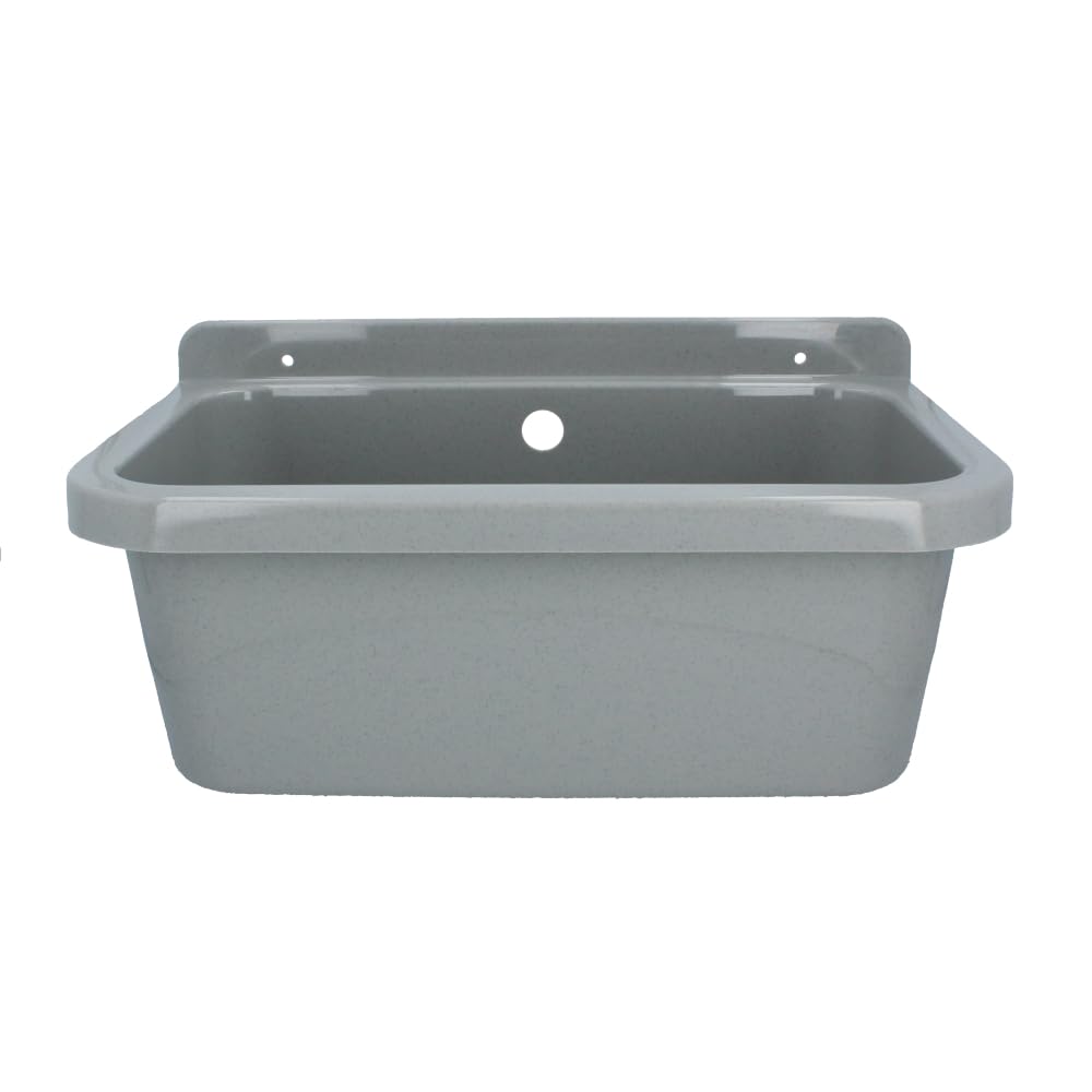 Évier Commercial Industriel Monochambre 55 x 34 x 21 cm Gris
